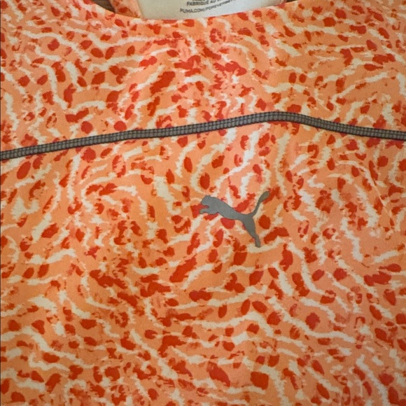 Puma Coral Patterned Racerback Top - Picture 3 of 5